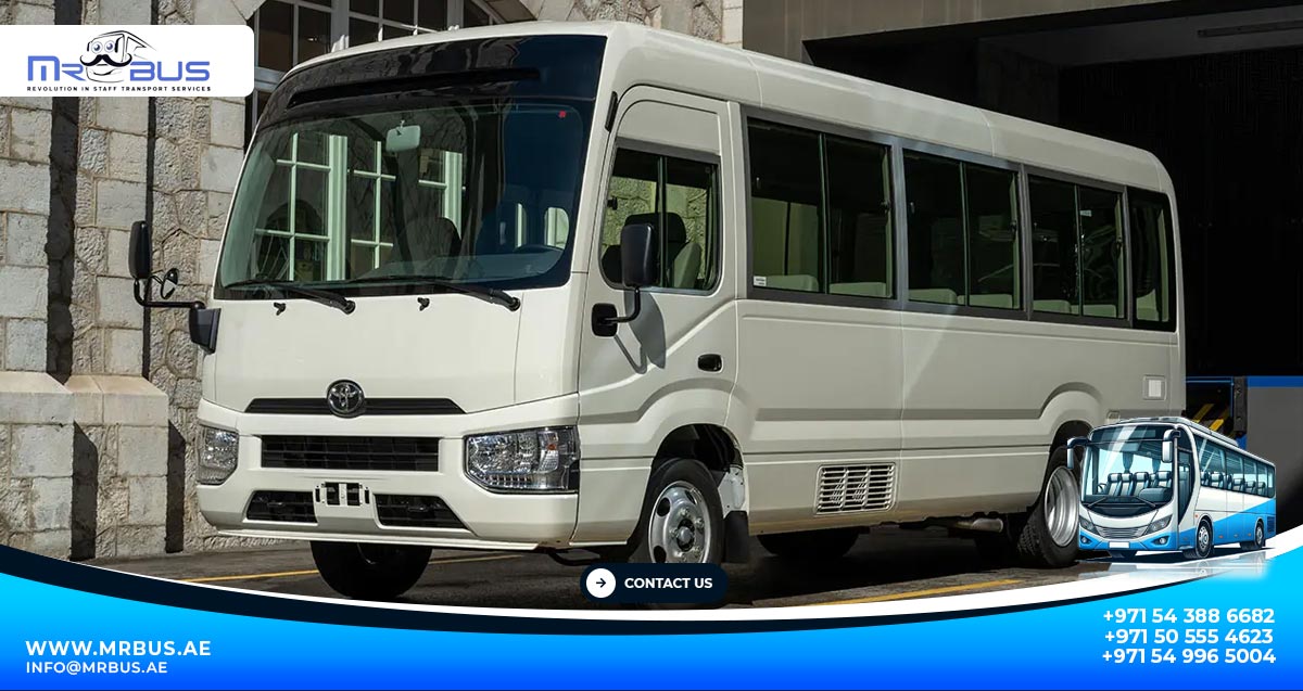 Seater Bus Rental In Rak Safe Coaster Rentals