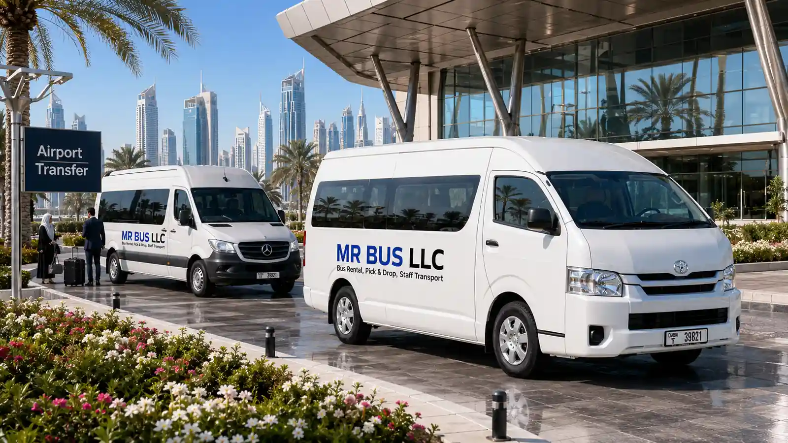 Passenger vans for smaller group transfers