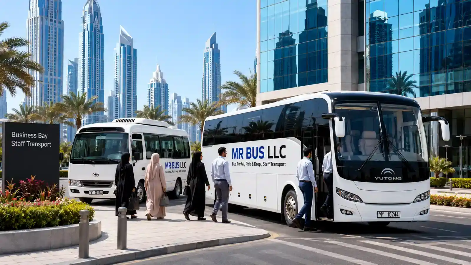 Staff and group transport vehicles